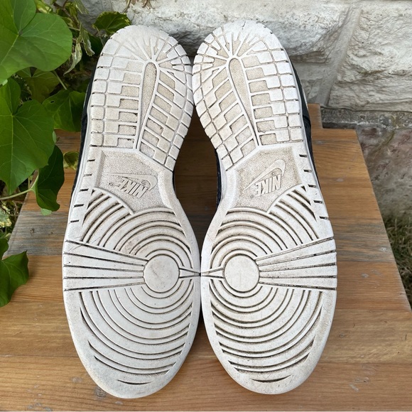 Rare Nike Dunk Woven Size 9 2017 Mens Black White Trainers Sneakers Shoes. - Picture 9 of 10